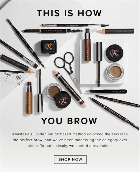 This Is How You Brow Anastasias Golden Ratio® Based Method Unlocked