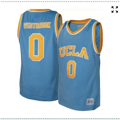 UCLA mens basketball jersey size l - Depop