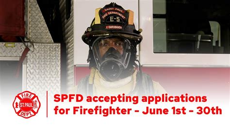 Saint Paul Fire Department Accepting Applications For Firefighter June