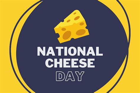 Premium Vector National Cheese Day Poster Suitable For Social Media Post