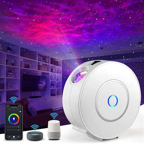 Anyuainiya Star Projector Galaxy Light For Bedroom Smart APP Voice