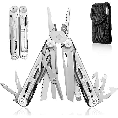 Honzin Multitool Pliers In Stainless Steel Pocket Multi Tool Wire