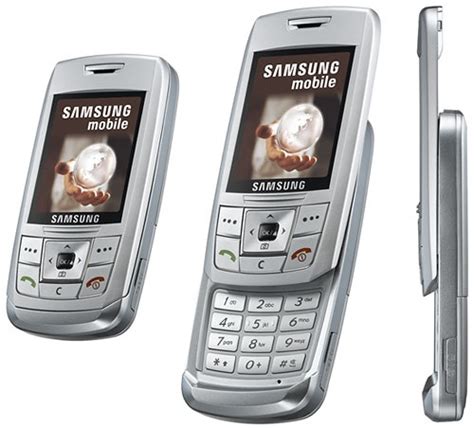 Samsung E250 Silver 10mb Rom Gsm Unlocked Phone Screen 20