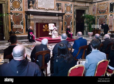 Vatican City Vatikanstadt Th Jan Pope Francis Delegation Of