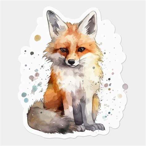 Premium Vector Cute Fox Artwork