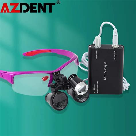 Azdent 3 5X Magnification Binocular Dental Loupe Surgical Magnifier