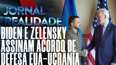 Biden E Zelensky Assinam Acordo De Defesa Eua Ucr Nia Jornal