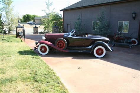 1931 Auburn 8 98a Boat Tail Speedster