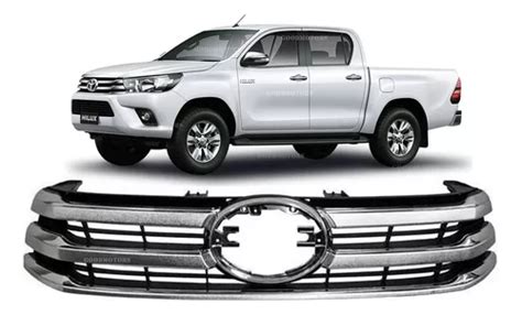 Mascara Toyota Hilux Revo Cromada Cuotas Sin Inter S