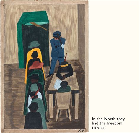 Jacob Lawrence Paintings Migration Series