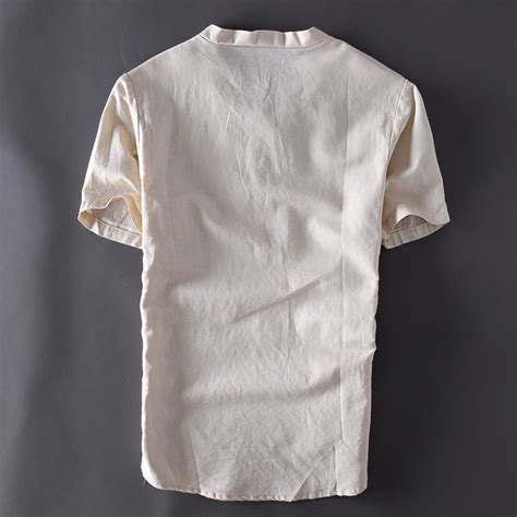 Summer Linen Mens Shirt