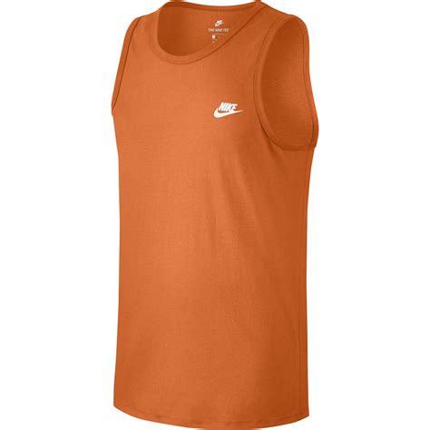 Nike Mens Sportswear Tank Top Bright Mandarinwhite