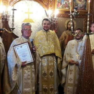 56 ani de slujire în Biserica lui Hristos Părintele Vasile Ilie a