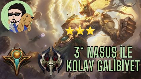 3 Nasus Ile Kolay Galibiyet Noxus Shruima TFT Gaming Twitch