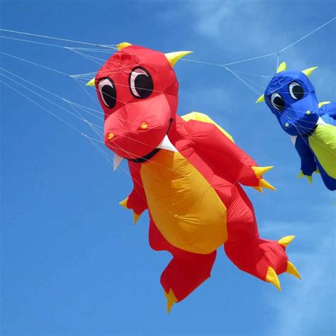 D Rainbow Fun Factory Software Weifang Kite Dinosaur Baby Cerf Volant