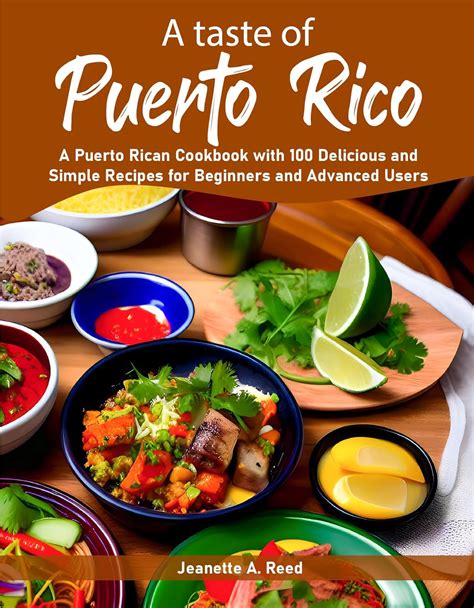 Amazon A Taste Of Puerto Rico A Puerto Rican Cookbook With