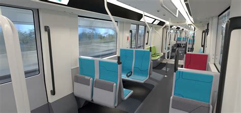 Interior design for Paris Line 18 train unveiled