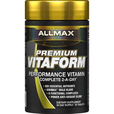 Allmax Nutrition Vitaform By Allmax Nutrition Lowest Prices At Muscle