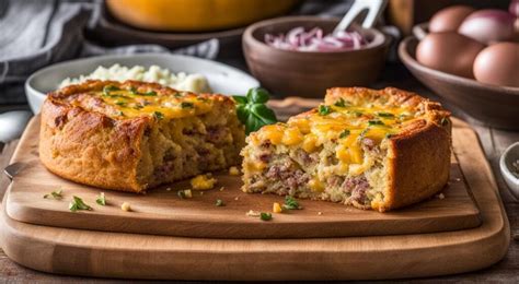 Receita de Bolo de Calabresa Salgado Fácil e Saboroso