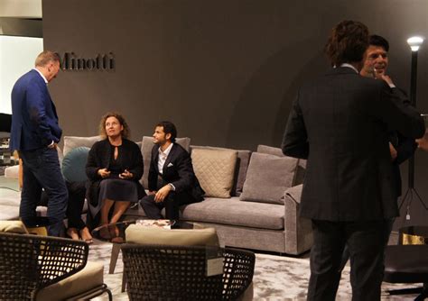 Gorinchem The Netherlands Inauguration Of Minotti Concept Store By