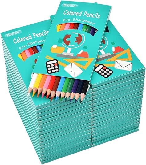 Amazon Rarlan Colored Pencils Bulk Pre Sharpened Colored Pencils