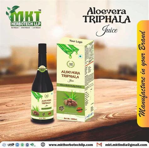 Aloe Vera Triphala Juice Packaging Type Bottle Packaging Size 500ml