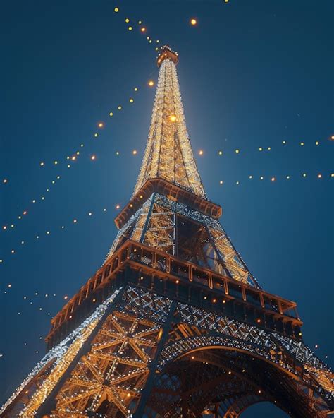 Beautiful And Majestic View Wallpaper Of Eiffel Tower Paris Tower