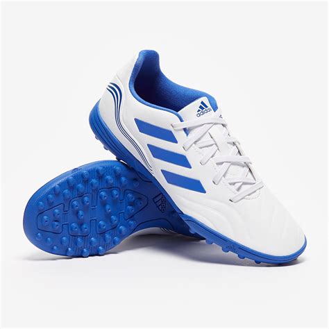 adidas Kids Copa Sense.3 TF - White/Hi-Res Blue/Legacy Indigo - Junior ...