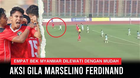 Timnas Indonesia Hancurkan Myanmar Skill Gila Pemain Indonesia Sea