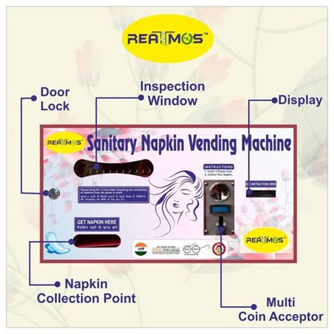 Automatic Sanitary Napkin Vending Machine 25 Pads At 8500 00 INR In