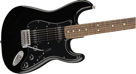 Guitarra Eléctrica Fender Stratocaster Mexicana Negra Meses sin intereses