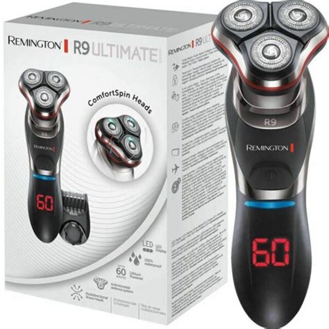 Remington XR1570 R9 Ultimate Series Rotary Electric Shaver Black For