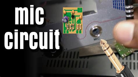 Mic Board Circuit Diagram