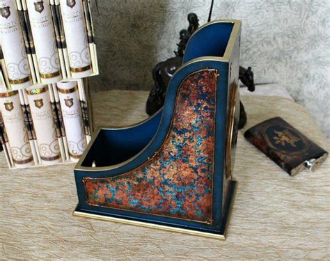ПИСЬМЕННЫЕ ПРИБОРЫ,ЖУРНАЛЬНИЦЫ. | Декупаж, Шкатулка, В стиле барокко