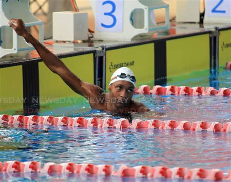 Nikoli Blackman Leads Trinidad And Tobago Carifta Swim Team Trinidad