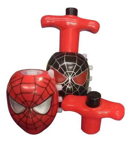 Trompo Lanzador Spiderman Con Luz Y Sonido Souvenir En Venta En Lan S