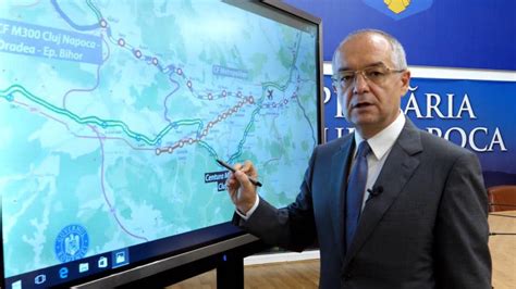 Primarul Emil Boc tronsoanele 2 și 3 ale centurii metropolitane a