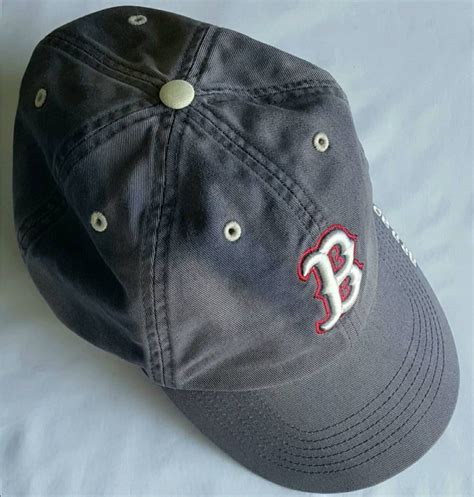 Vintage Baseball Hat Red Sox Hat Fitted Hat