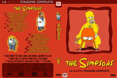 The Simpsons Cover Season 5 By Eldivino87 On Deviantart