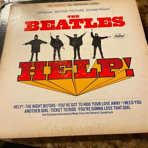 The Beatles Other Rare 969 The Beatles Help Vinyl Record 1969 Original Owner Poshmark