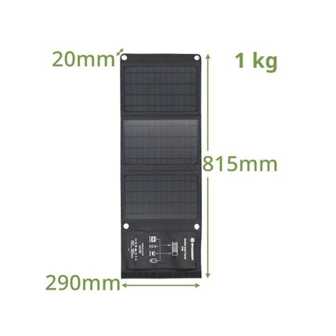 Comprar Panel Solar Port Til Bresser De W Con Salida Usb Y Dc Online