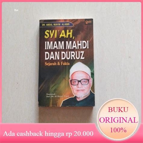 Jual Original Buku Syi Ah Imam Mahdi Dan Duruz Sejarah Dan Fakta Bekas