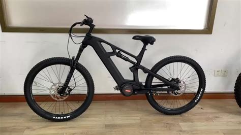 Bafang Ultra Mid Drive Ebike 48v 1000w Full Suspension Electric Bicycle