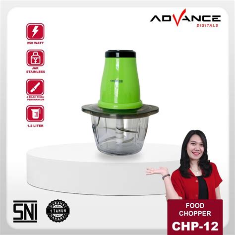 Advance Food Chopper L Penggiling Daging Bumbu Chp Lazada