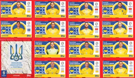 TOPPS EURO 2024 Sticker Swiss Edition All 15 Ukraine EUR 1 00 PicClick DE