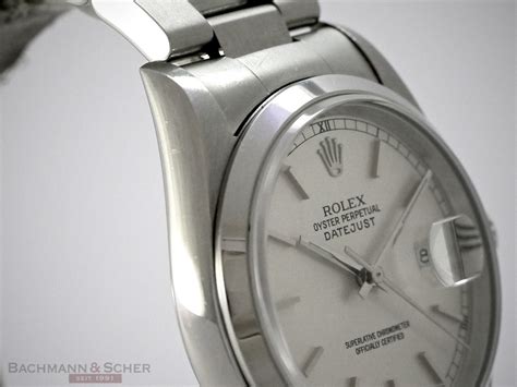 Rolex Datejust Stainless Steel Ref Bj