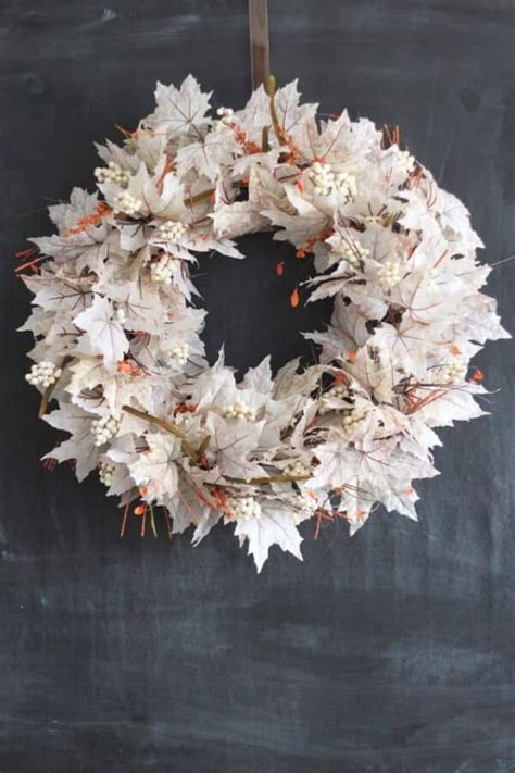 25 Diy Fall Wreath Tutorials To Embellish Your Front Door