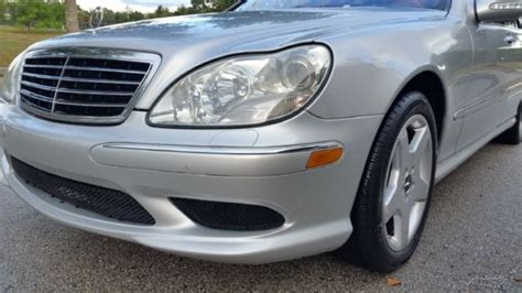 2004 Mercedes S430 Amg Sport Clean Carfax Florida No Reserve