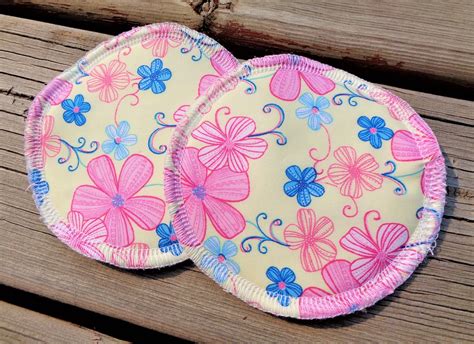 Reusable Nursing Pads Cotton Nursing Pads Yellow Floral Etsy New Zealand