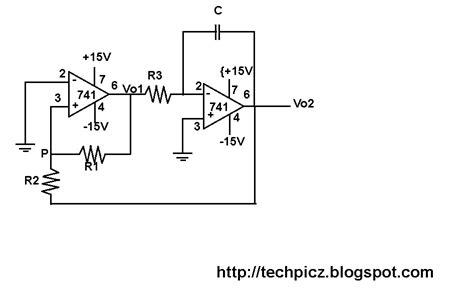 Triangular Wave Generator Circuit